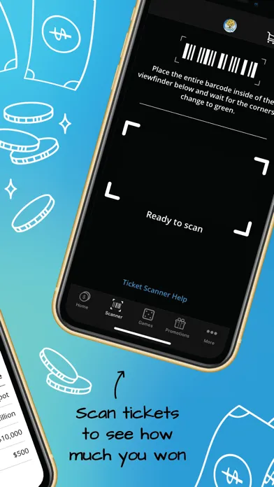 Captures d'écran de Michigan Lottery Mobile