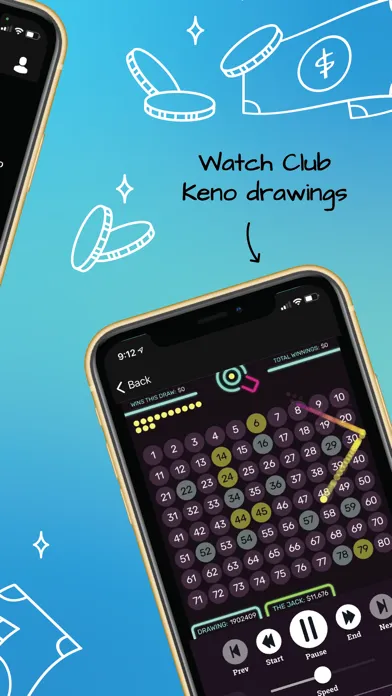 Captures d'écran de Michigan Lottery Mobile