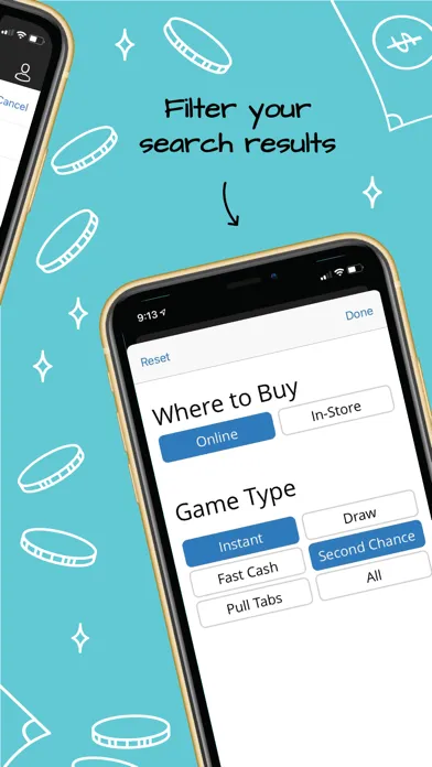 Captures d'écran de Michigan Lottery Mobile