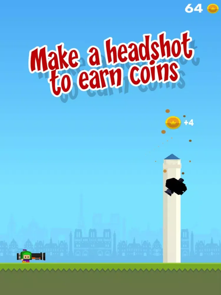 Скриншоты Deadly Rocket - Cannon Head Exploder Hard Game iPad 