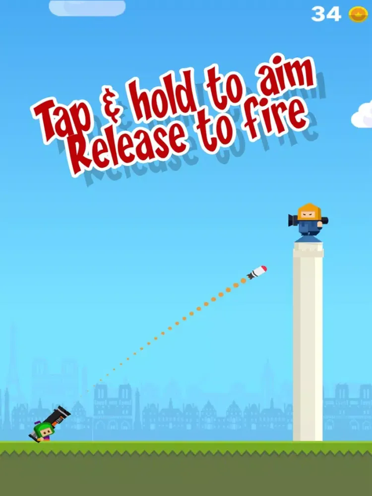 Скриншоты Deadly Rocket - Cannon Head Exploder Hard Game iPad 