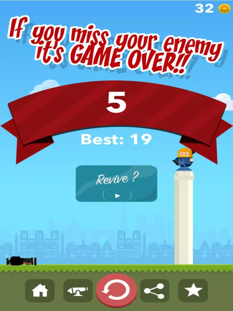 Скриншоты Deadly Rocket - Cannon Head Exploder Hard Game iPad 