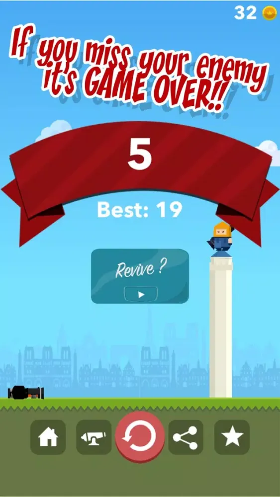 Скриншоты Deadly Rocket - Cannon Head Exploder Hard Game