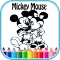 Mickey Coloring Book