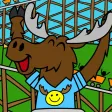 Mickey the Moose Coloring Book
