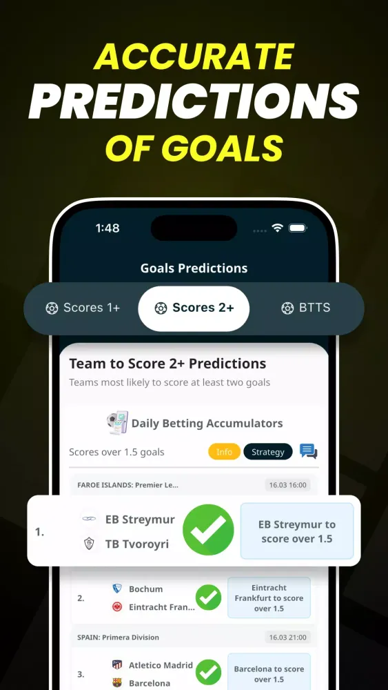 Daily Football Betting Tips سکرین شاٹس