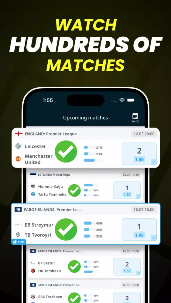 Daily Football Betting Tips سکرین شاٹس