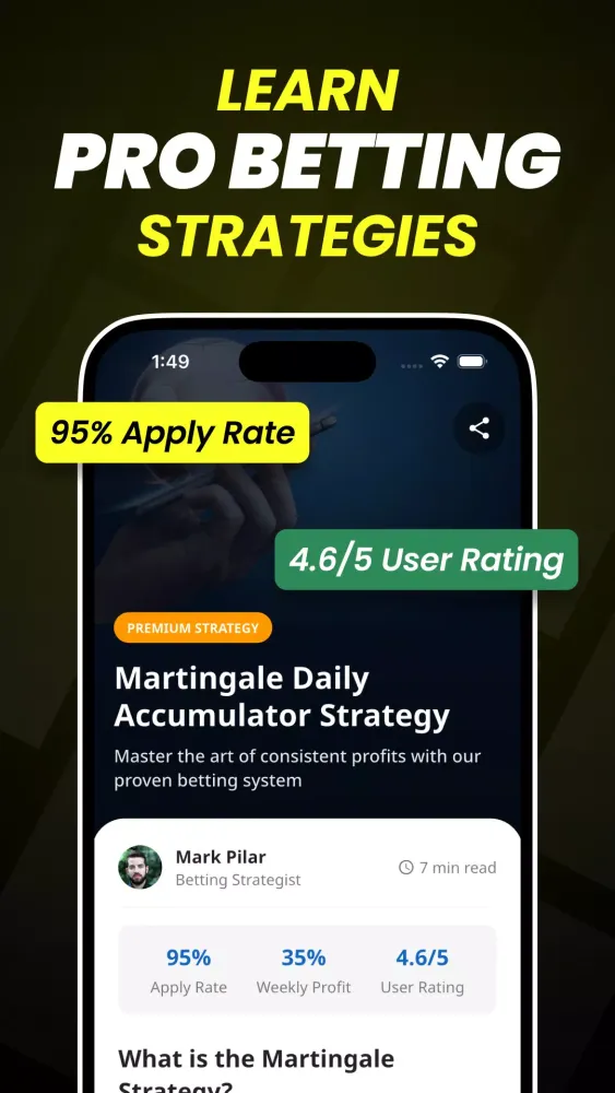 Daily Football Betting Tips سکرین شاٹس