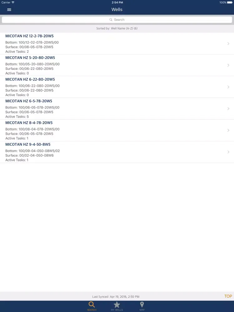 Generwell Oil Lifecycle App iPad  Ekran Görüntüleri
