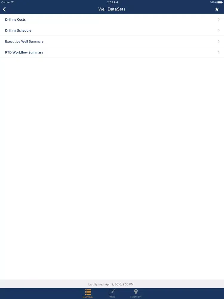 Generwell Oil Lifecycle App iPad  Ekran Görüntüleri