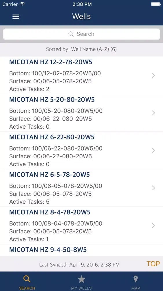 Generwell Oil Lifecycle App Ekran Görüntüleri