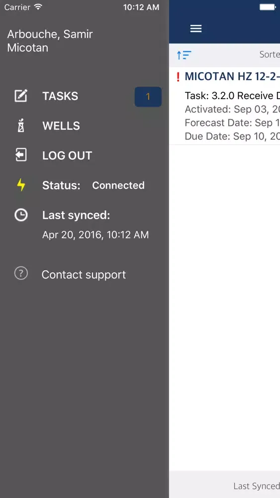 Generwell Oil Lifecycle App Ekran Görüntüleri