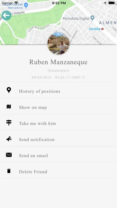 ภาพหน้าจอของ Find Friends - Localizame