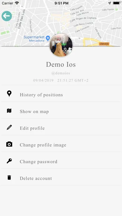 ภาพหน้าจอของ Find Friends - Localizame