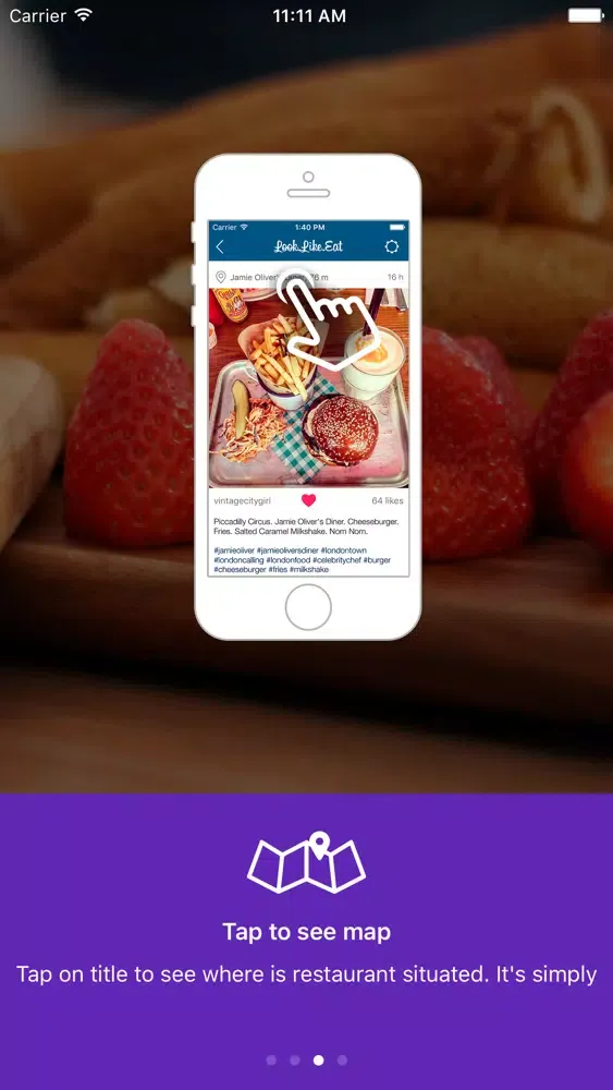 Capturas de tela do Look.Like.Eat