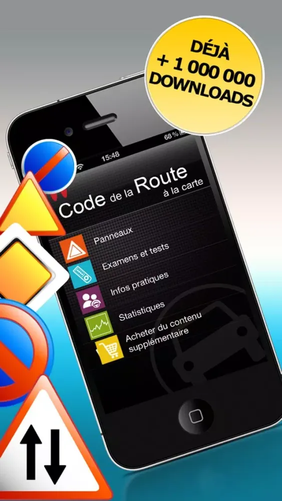 Tangkapan layar Code de la Route à la Carte 2017