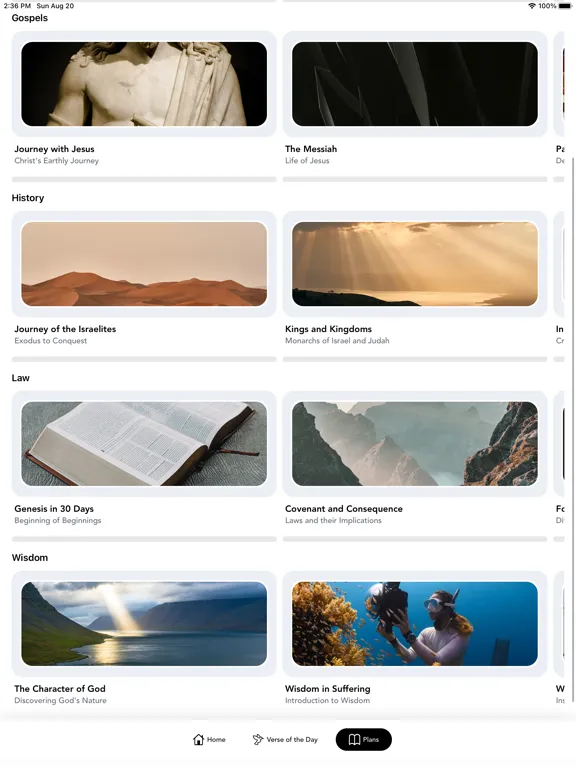 Tangkapan layar Bible | ℬℐℬℒℰ iPad 