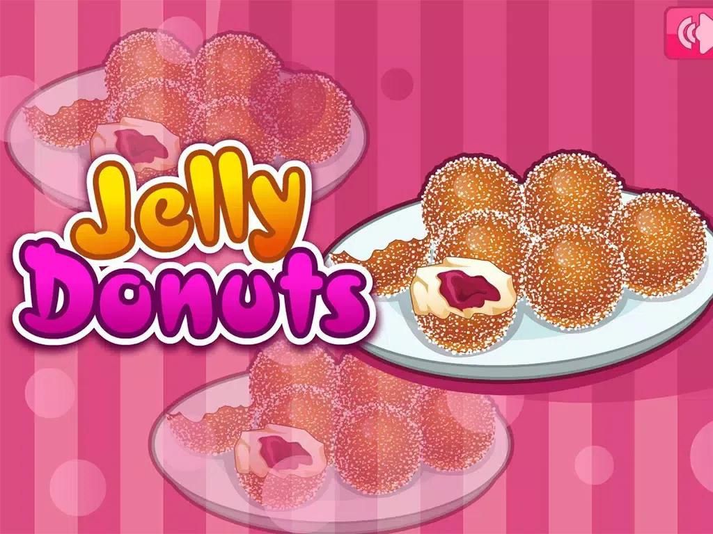 Tangkapan skrin Jelly Donuts Maker - Cooking Games iPad 