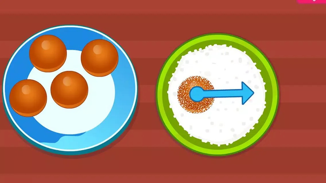 Tangkapan skrin Jelly Donuts Maker - Cooking Games