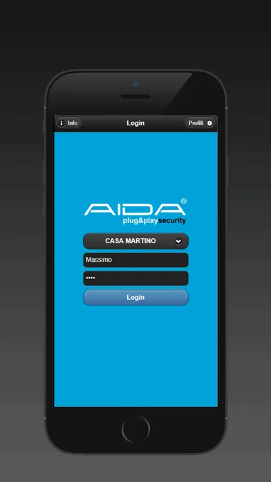 Zrzuty ekranu AIDA Mobile
