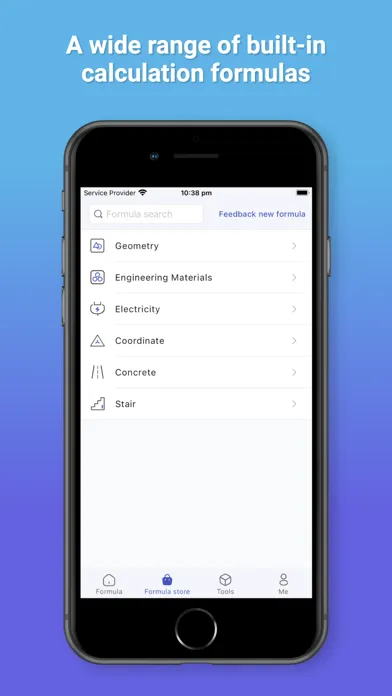 Ảnh chụp màn hình của Formula Calculator #