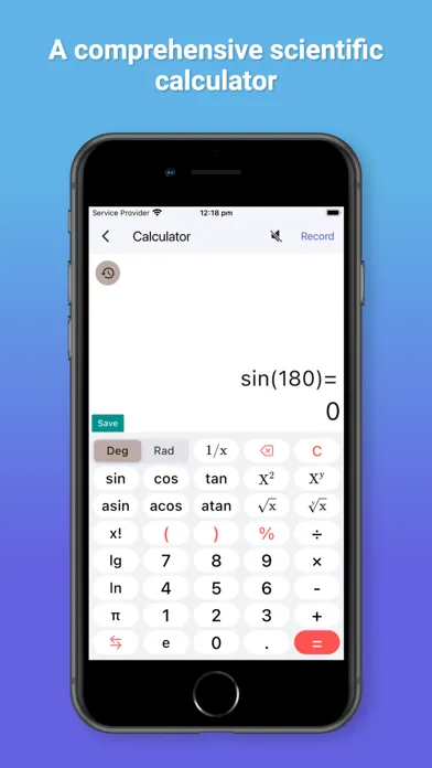Ảnh chụp màn hình của Formula Calculator #