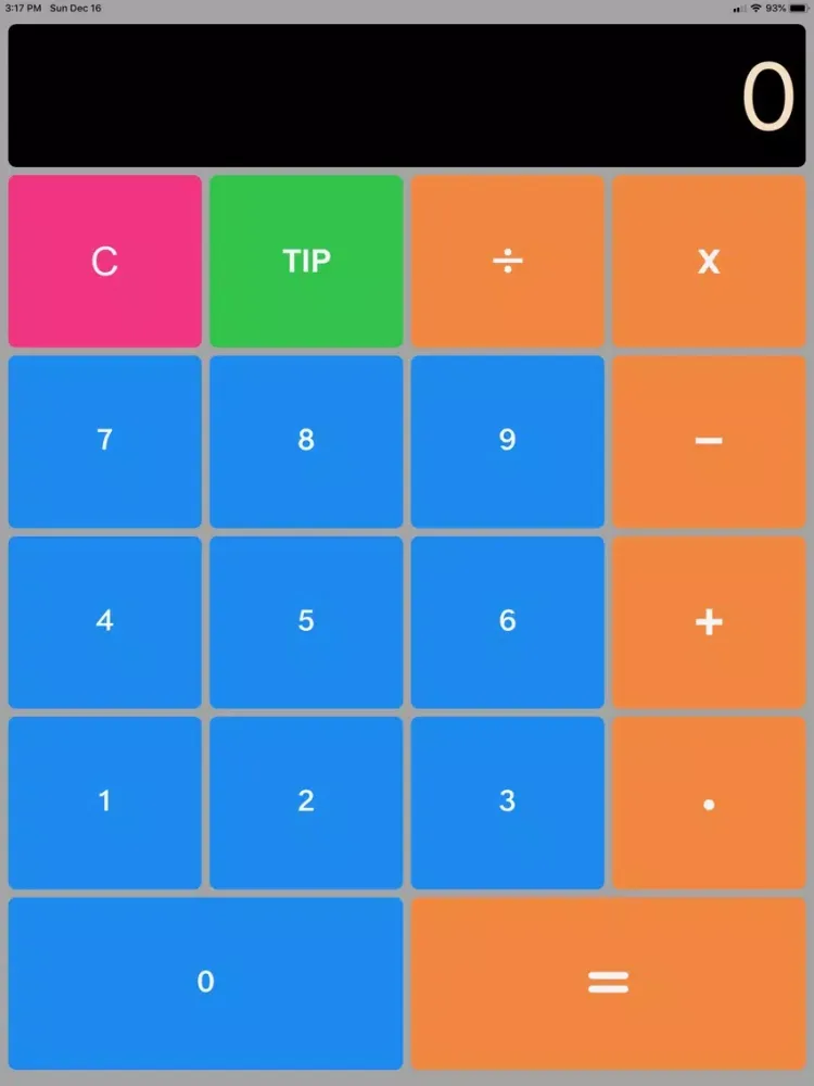 CalculatorX. iPad 应用截图