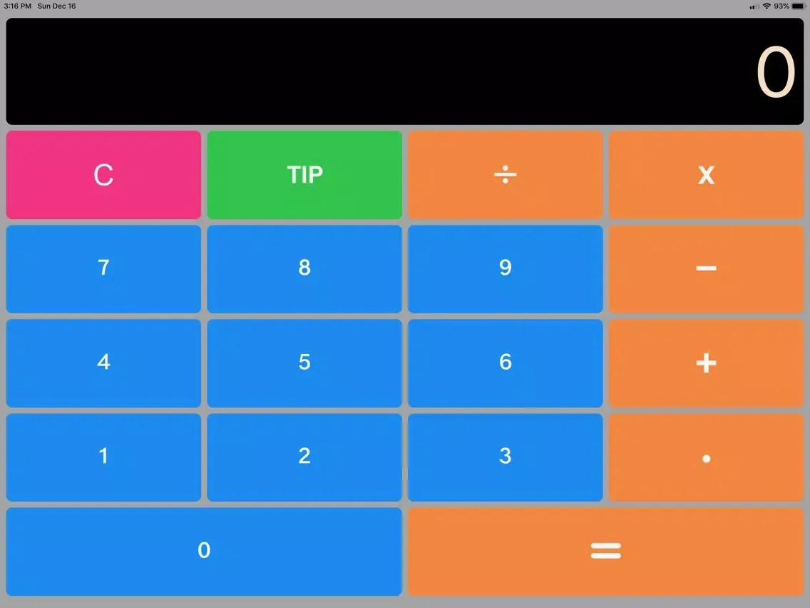 CalculatorX. iPad 应用截图