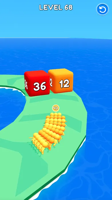 Screenshot di Snake Crowd