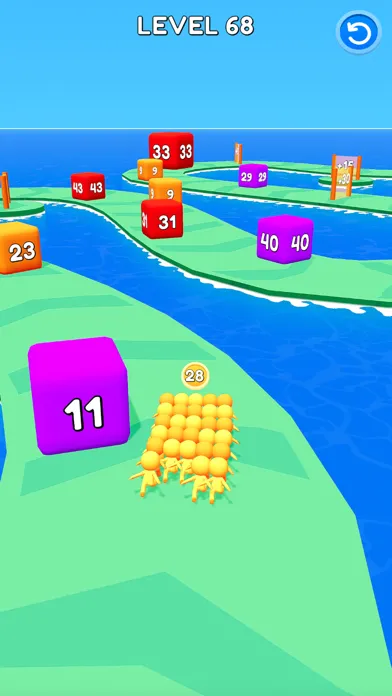 Screenshot di Snake Crowd