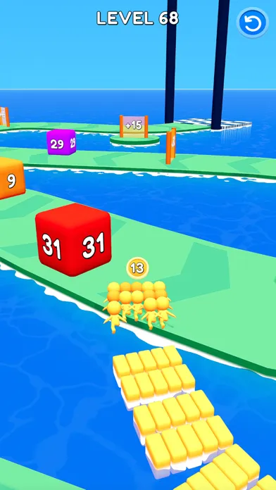 Screenshot di Snake Crowd