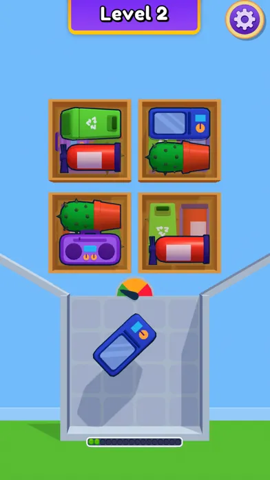 Unpack Match Screenshots