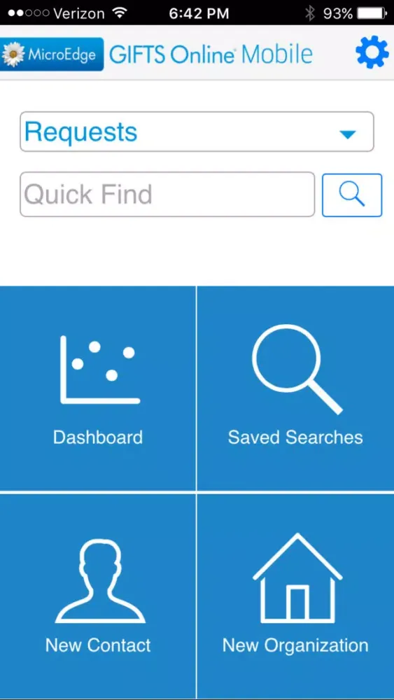 Capturas de tela do GIFTS Online Mobile