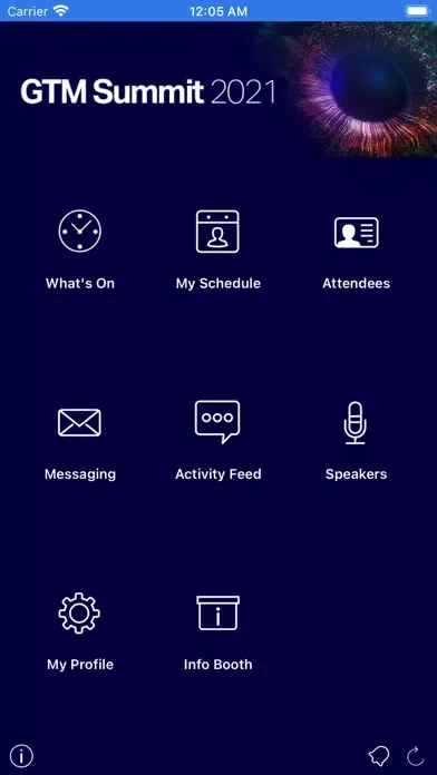 Capturas de tela do Micro Focus Summit FY21