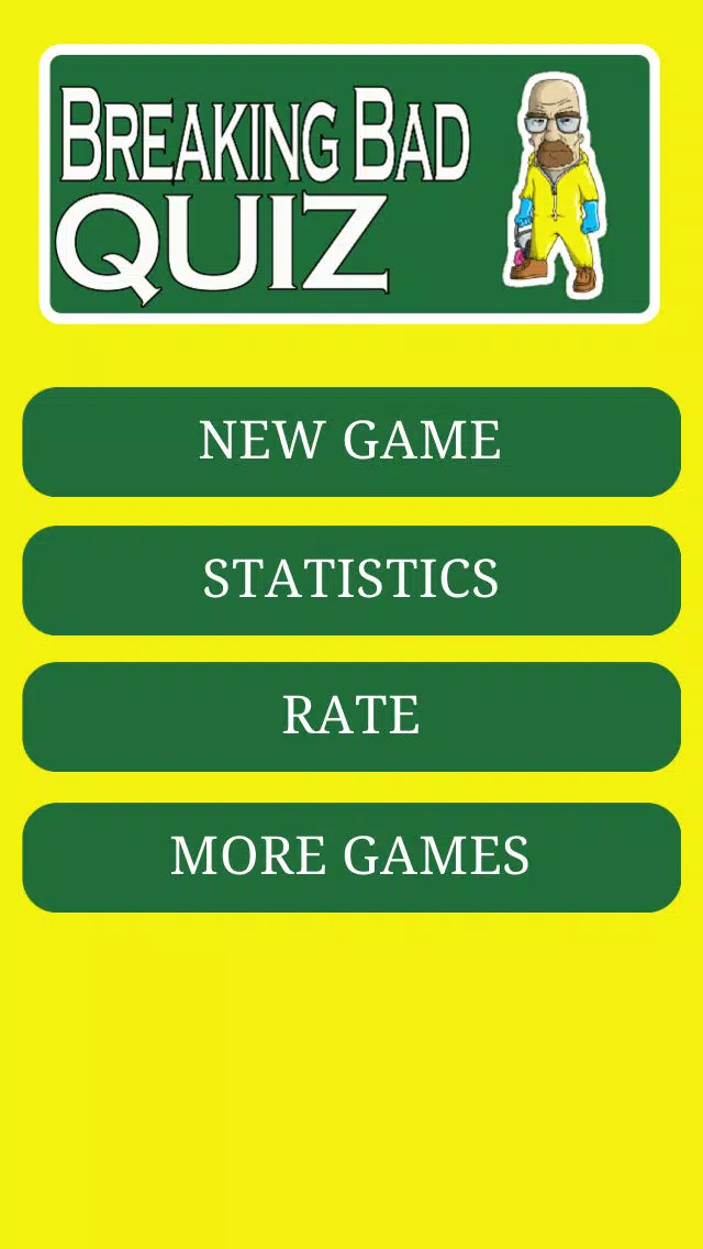 Tangkapan skrin Quiz for Breaking Bad - Trivia about Tv Show Series
