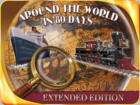 Around the World in 80 Days – Extended Edition - Based on a Jules Verne Novel iPad  Screenshots