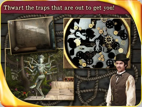Around the World in 80 Days – Extended Edition - Based on a Jules Verne Novel iPad  Screenshots