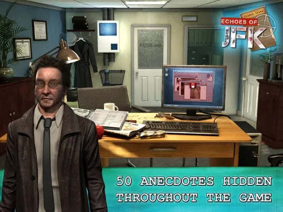 Hidden Files: Echoes of JFK - A Hidden Object Adventure iPad  Screenshots