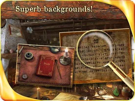 Treasure Island - The Golden Bug - Extended Edition - A Hidden Object Adventure iPad 应用截图