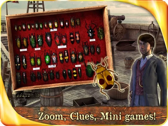 Treasure Island - The Golden Bug - Extended Edition - A Hidden Object Adventure iPad 应用截图