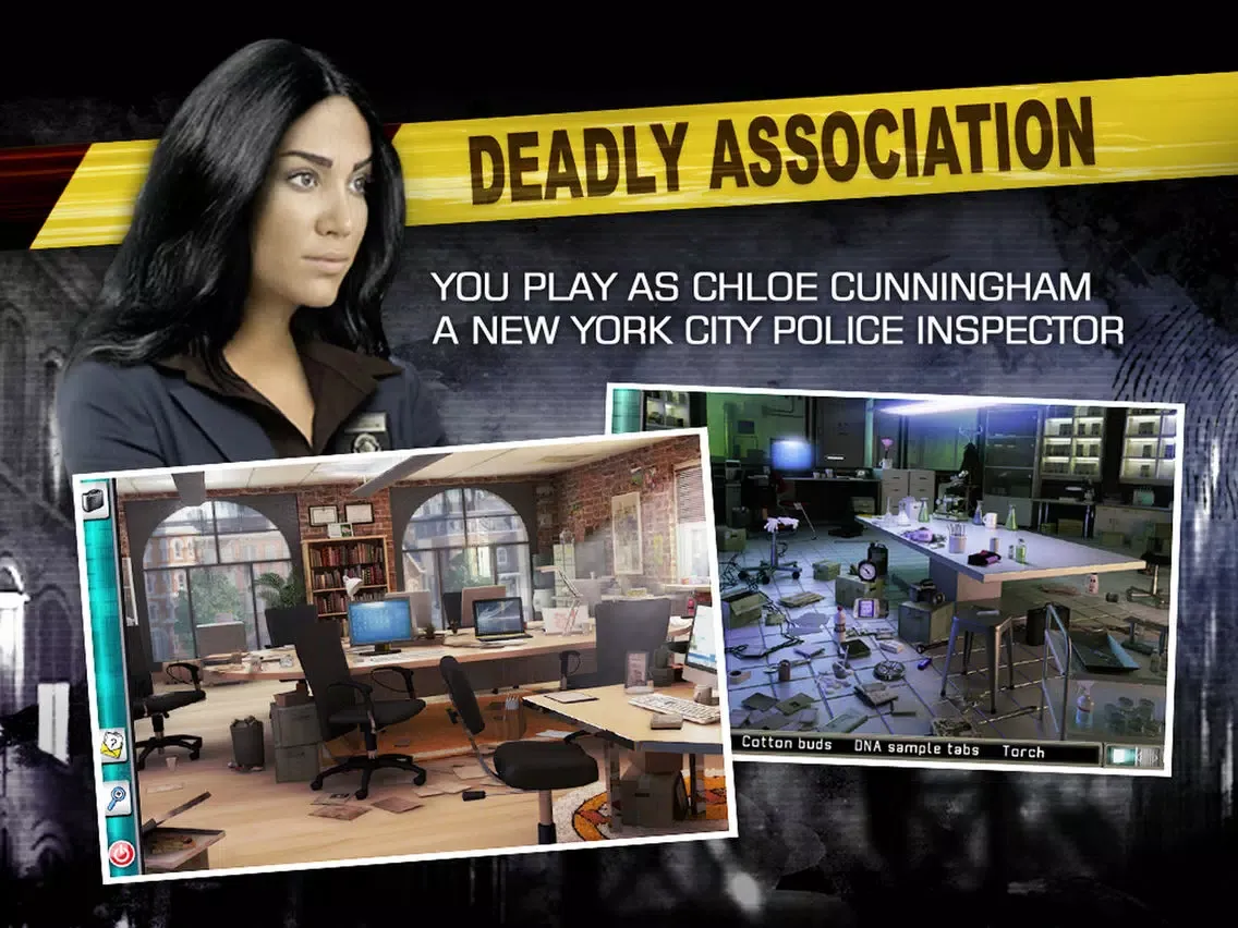 Deadly Association (Full) - A Hidden Object Adventure iPad  스크린샷
