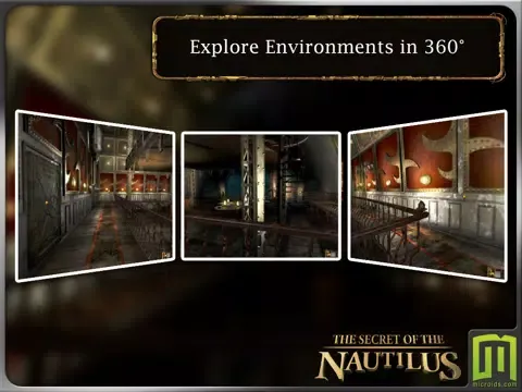 Jules Verne's Mystery of the Nautilus (Universal) iPad  Screenshots