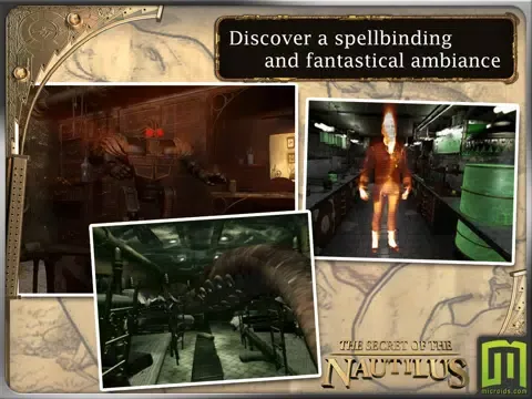 Jules Verne's Mystery of the Nautilus (Universal) iPad  Screenshots