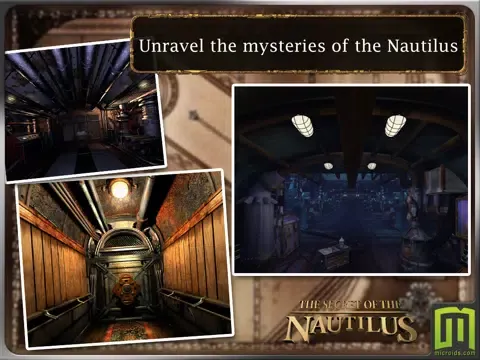 Jules Verne's Mystery of the Nautilus (Universal) iPad  Screenshots