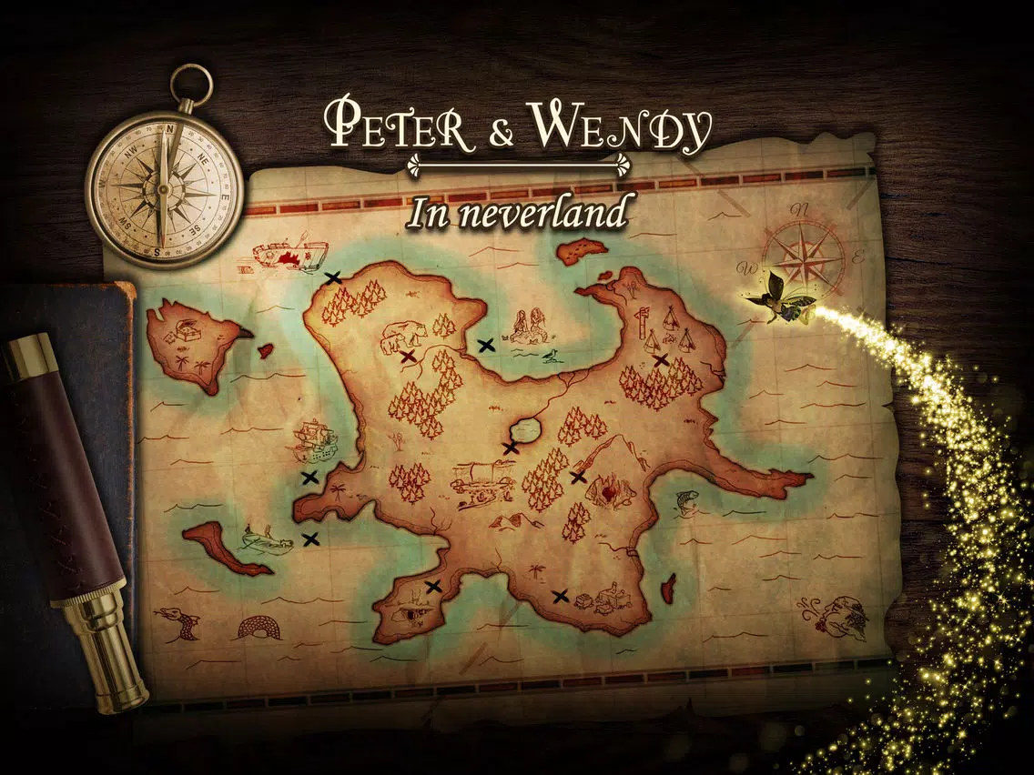 Hidden Object: Peter & Wendy in Neverland (FULL) iPad 应用截图