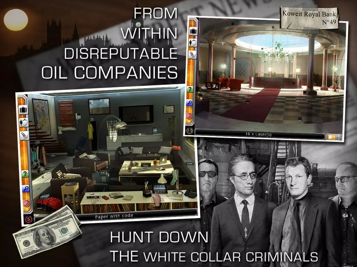 Criminal Investigation Agents - Petrodollars (Full) - A Hidden Object Adventure iPad  Screenshots