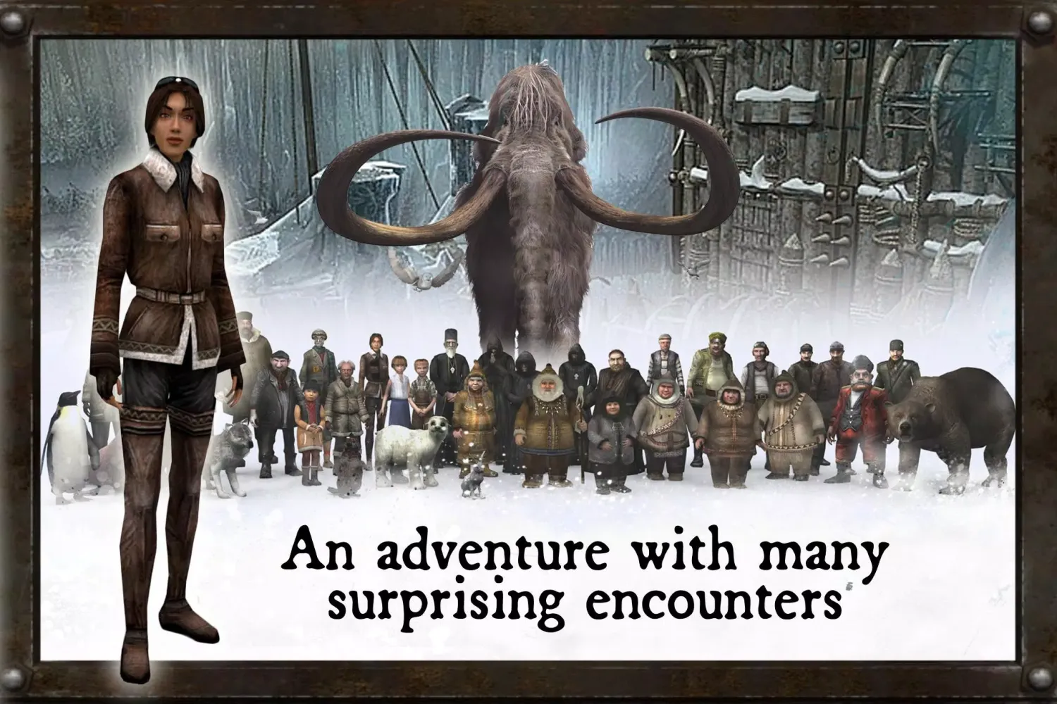 Capturas de tela do Syberia 2