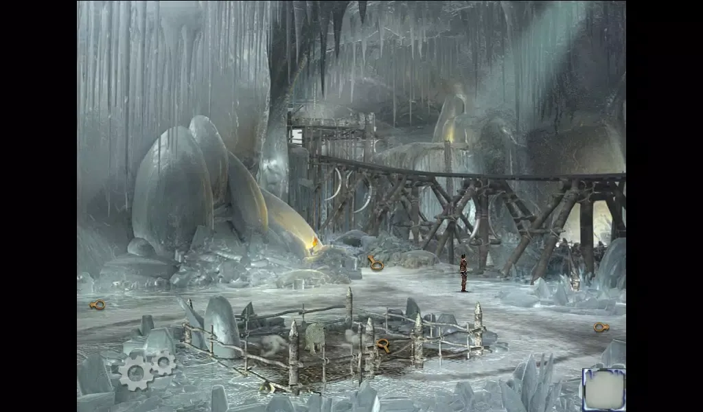 Capturas de tela do Syberia 2
