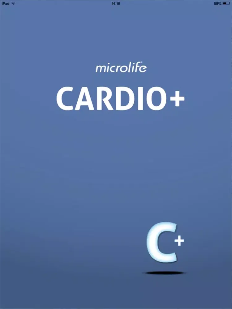 Tangkapan layar Cardio+ iPad 