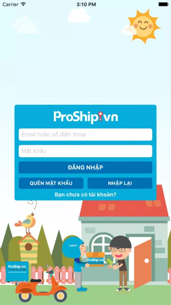 Giao hàng nhanh ProShip Ekran Görüntüleri